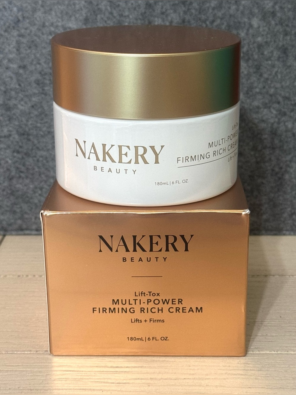 Nakery (JUMBO) Lift-Tox Multi Power Firming Rich Cream Lifts & Firms 180ml/6oz